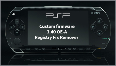 3.40 OE-A Registry Fix Remover - Кастомная прошивка PSP