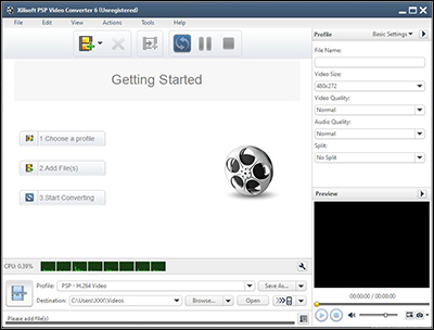 Xilisoft PSP Video Converter v6.5.2.0127